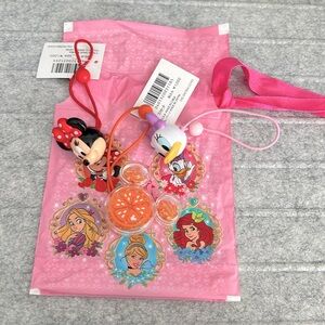Japan Tokyo Disneyland Hair Ties * 3: Mickey and Donald Duck